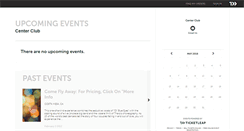 Desktop Screenshot of centerclub.ticketleap.com