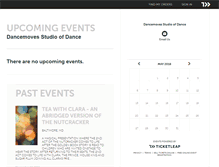 Tablet Screenshot of dancemoves.ticketleap.com