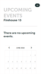 Mobile Screenshot of firehouse13.ticketleap.com