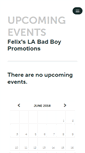 Mobile Screenshot of felixslabadboy.ticketleap.com