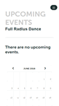 Mobile Screenshot of fullradiusdance.ticketleap.com
