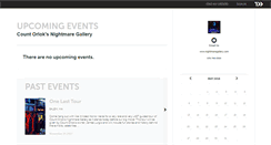 Desktop Screenshot of count-orloks-nightmare-gallery.ticketleap.com