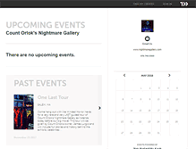 Tablet Screenshot of count-orloks-nightmare-gallery.ticketleap.com