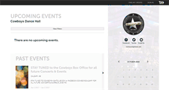 Desktop Screenshot of cowboysnightclub.ticketleap.com