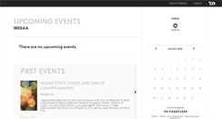 Desktop Screenshot of mssaa.ticketleap.com