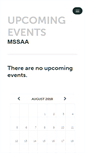Mobile Screenshot of mssaa.ticketleap.com
