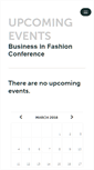 Mobile Screenshot of businessinfashion.ticketleap.com