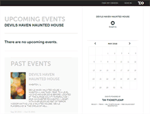 Tablet Screenshot of devilshaven.ticketleap.com