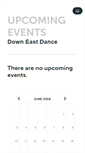 Mobile Screenshot of downeastdancestudio.ticketleap.com
