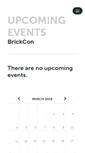 Mobile Screenshot of brickcon.ticketleap.com