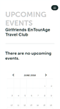 Mobile Screenshot of girlfriendsentourage.ticketleap.com