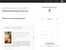Tablet Screenshot of girlfriendsentourage.ticketleap.com