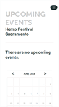 Mobile Screenshot of hempfestival.ticketleap.com