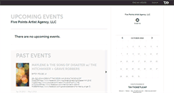 Desktop Screenshot of 5paa.ticketleap.com