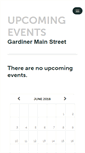 Mobile Screenshot of gardinermainstreet.ticketleap.com