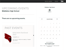 Tablet Screenshot of middletonhighschool.ticketleap.com