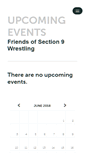 Mobile Screenshot of friendsofsection9wrestling.ticketleap.com