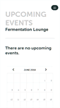 Mobile Screenshot of fermentationlounge.ticketleap.com