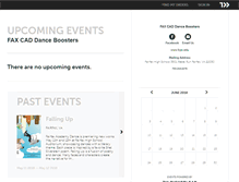 Tablet Screenshot of fxdance.ticketleap.com