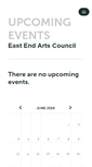 Mobile Screenshot of eastendartscouncil.ticketleap.com