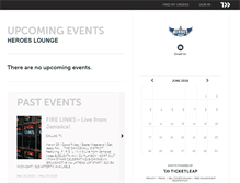 Tablet Screenshot of heroesdallas.ticketleap.com