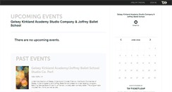 Desktop Screenshot of gelseykirklandballet.ticketleap.com