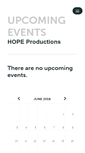 Mobile Screenshot of hopeproductions.ticketleap.com