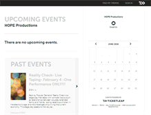 Tablet Screenshot of hopeproductions.ticketleap.com