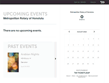 Tablet Screenshot of metrorotary.ticketleap.com