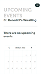 Mobile Screenshot of benedictswrestling.ticketleap.com