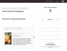 Tablet Screenshot of jasenhudson.ticketleap.com