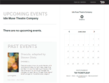 Tablet Screenshot of idlemusetheatre.ticketleap.com