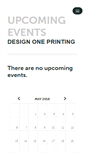 Mobile Screenshot of designoneprinting.ticketleap.com