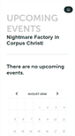 Mobile Screenshot of nightmarefactory.ticketleap.com
