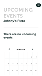 Mobile Screenshot of johnnyspizza.ticketleap.com