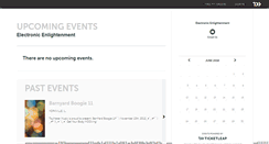 Desktop Screenshot of electronicenlightenment.ticketleap.com