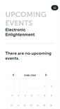 Mobile Screenshot of electronicenlightenment.ticketleap.com