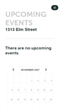 Mobile Screenshot of 1313elmstreet.ticketleap.com