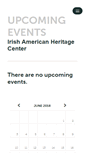 Mobile Screenshot of irishamericanheritagecenter.ticketleap.com