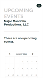 Mobile Screenshot of majormandolin.ticketleap.com