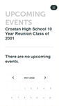 Mobile Screenshot of croatanclass2001reunion.ticketleap.com