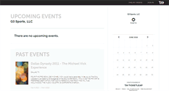 Desktop Screenshot of g3sports.ticketleap.com