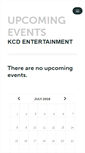 Mobile Screenshot of kcd.ticketleap.com