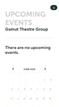 Mobile Screenshot of gamutplays.ticketleap.com