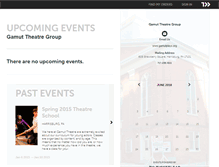 Tablet Screenshot of gamutplays.ticketleap.com