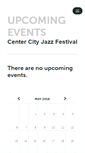 Mobile Screenshot of ccjazzfest.ticketleap.com