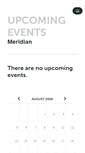 Mobile Screenshot of meridian.ticketleap.com