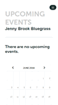 Mobile Screenshot of jennybrookbluegrass.ticketleap.com
