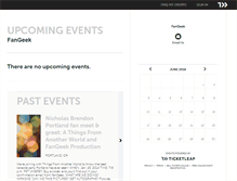 Tablet Screenshot of fangeek.ticketleap.com