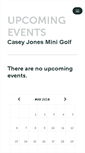 Mobile Screenshot of caseyjonesminigolf.ticketleap.com